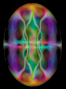 A Soliton's torus like one will see in a collapsing Bose-Einstein Condensate (Image credit NIST)